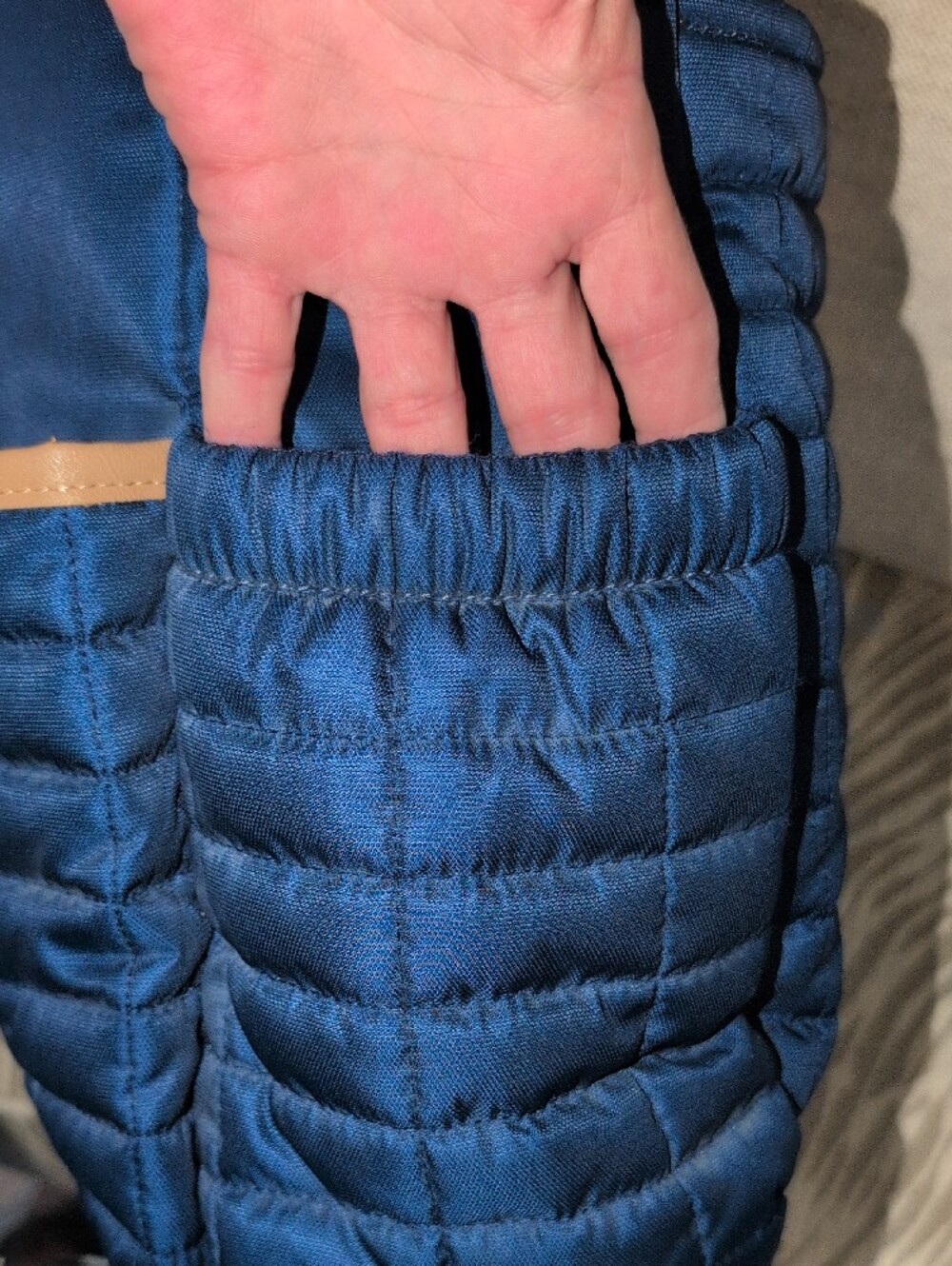 Quilted Navy Mamarn Unisex Baby Bag - Picture 12 of 12